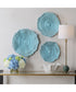 Ocean Gems Blue Wall Decor Set of 3