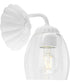 Quillan 1-Light Transitional Bath & Vanity Light White Plaster