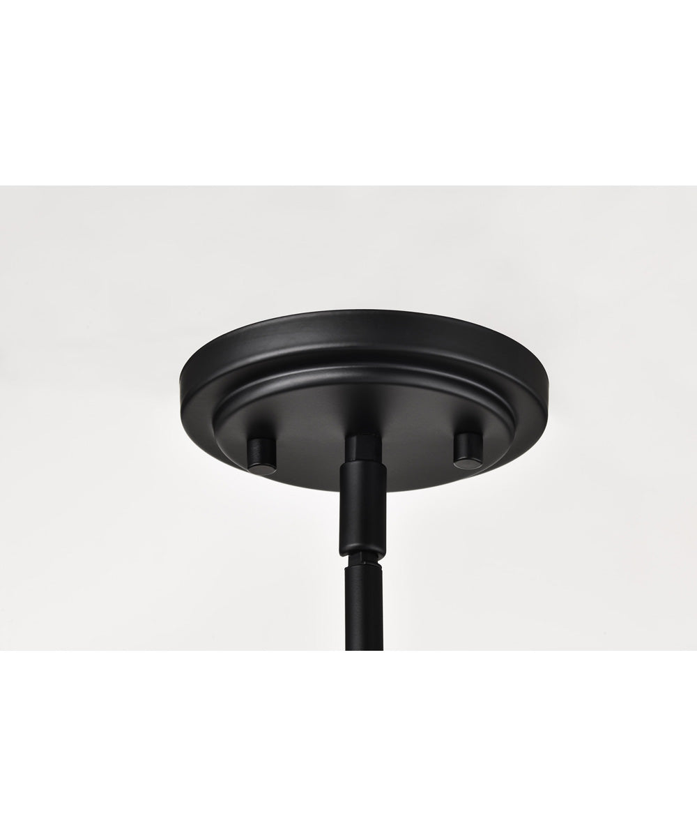 Grayson 5-Light Chandelier Matte Black