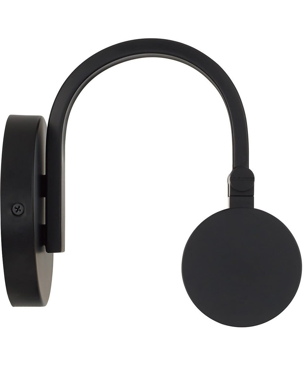Morgan 1-Light Sconce Matte Black
