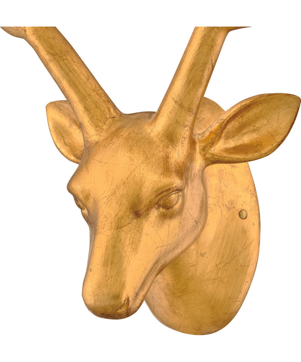 Stag 6-Light Large Six Light Sconce in Distressed Brass