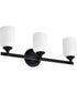 Solara 3-Light Vanity & Wall Matte Black