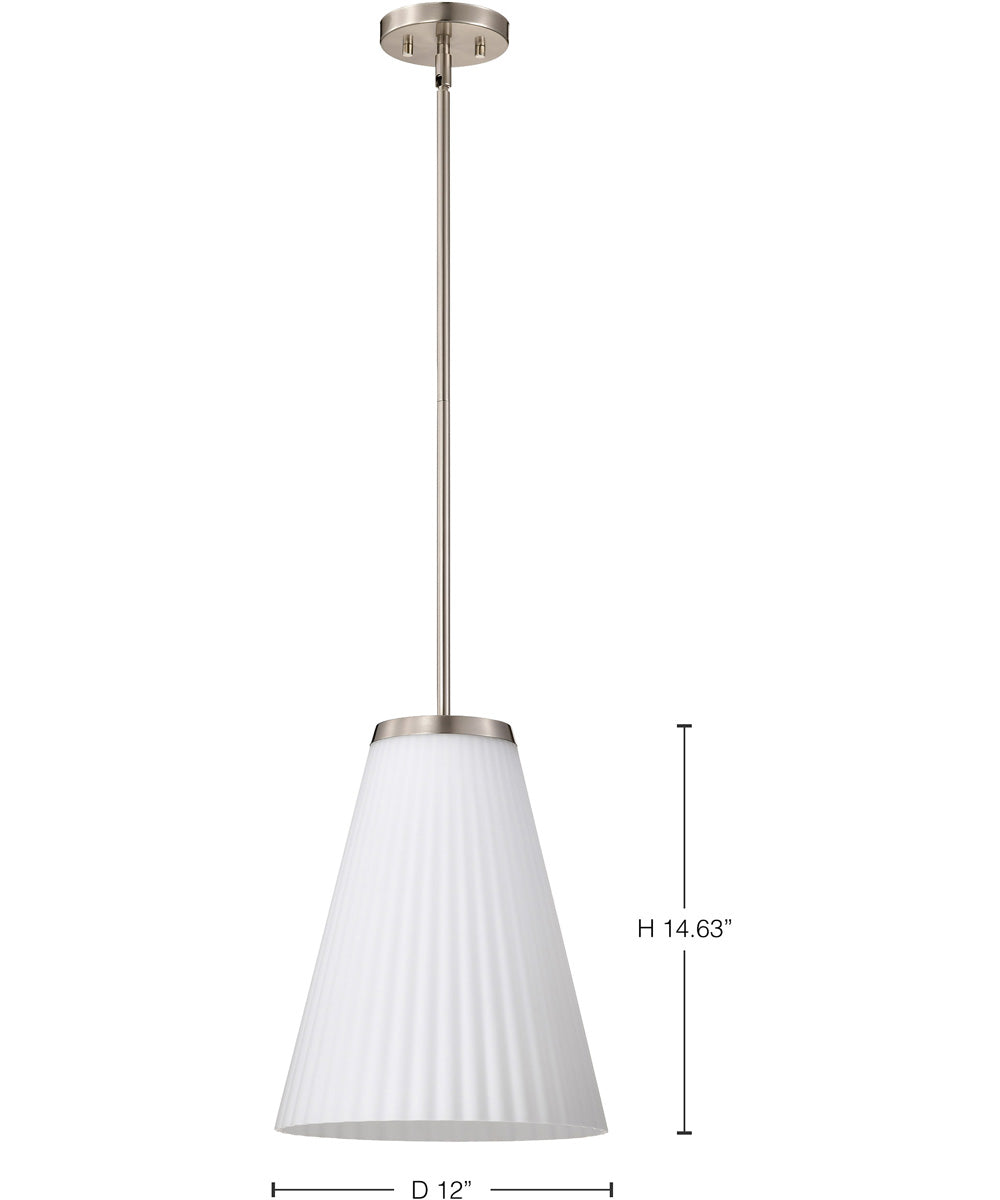 Royale 1-Light Pendant Brushed Nickel