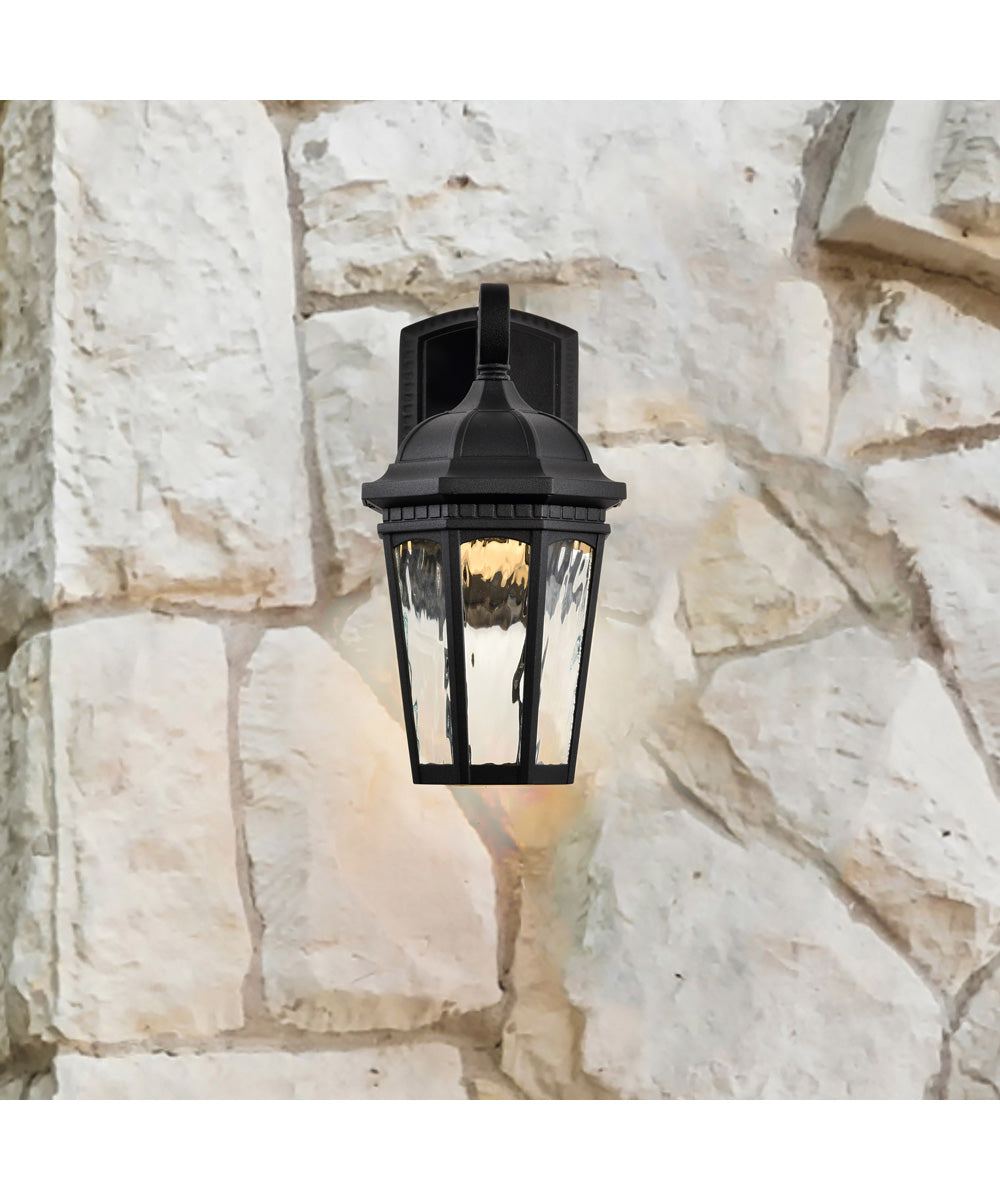 East River 1-Light Outdoor Matte Black