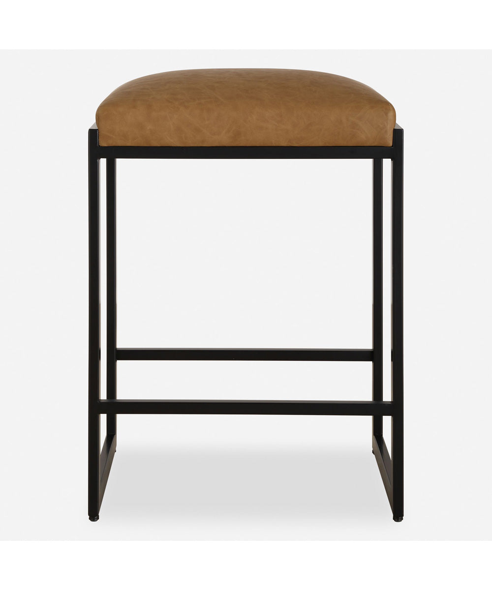 Atticus Black Counter Stool
