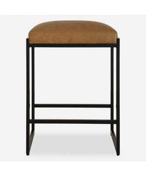 Atticus Black Counter Stool