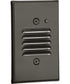 LED Indoor/Outdoor Integrated LED Wall or Step Light with Photocell Antique Bronze