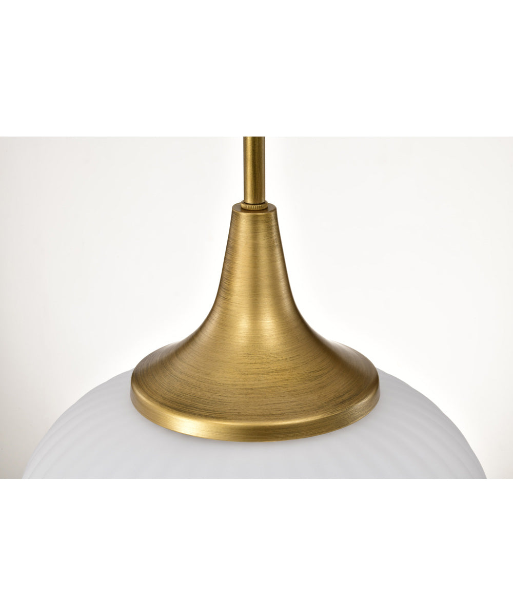 Solara Unprocessed Solara 1-Light Pendant Natural Brass 60/8666