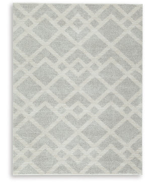Unawick Medium Rug Gray/Ivory