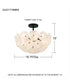 Audrey 4-light Semi Flush Mount Matte Black