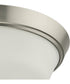 Edessa Flush Mount Brushed Nickel