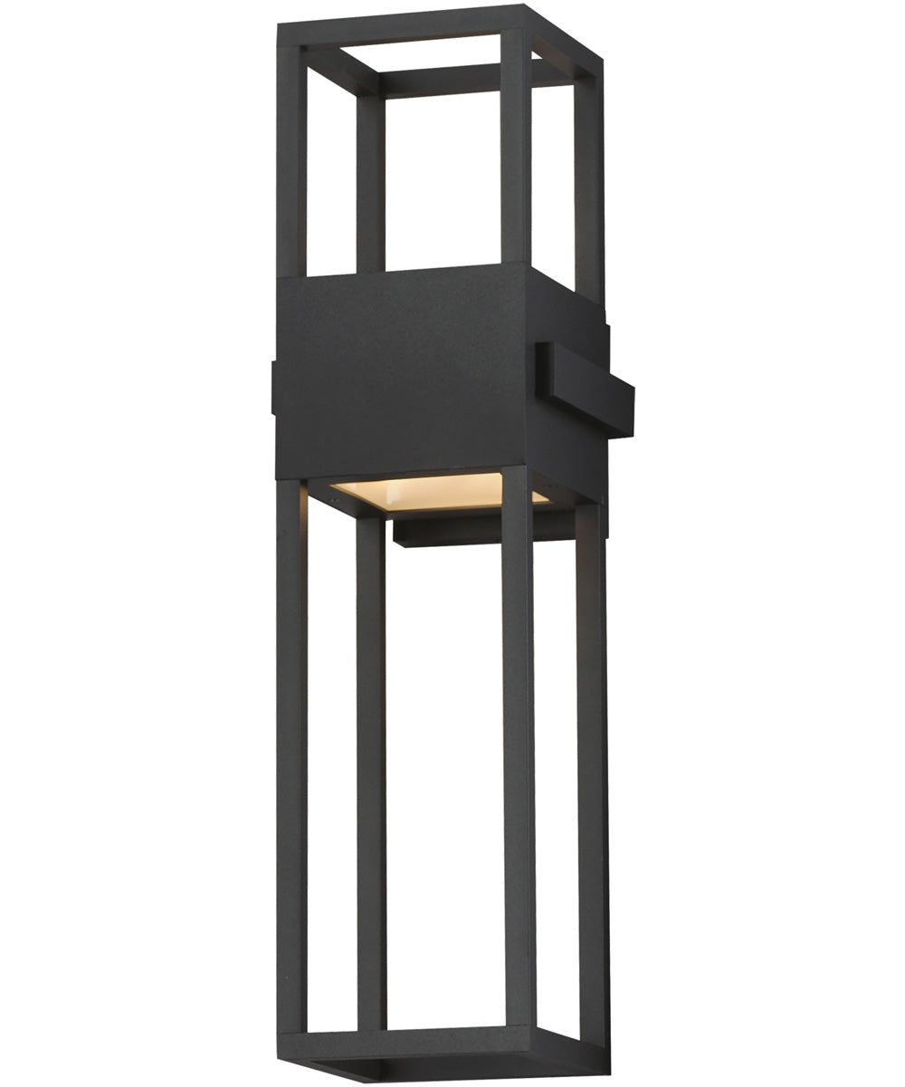 Strand VX 24 inch Outdoor LED Wall Sconce Black