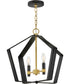 Sammi 2-Light Large Pendant in Black