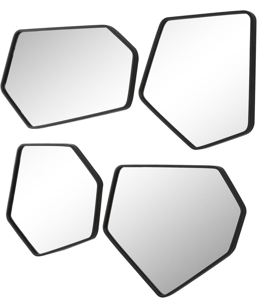 Linneah Black Mirrors, Set of 4