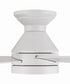 DeMarco 52" 4-blade Ceiling Fan Indoor/Outdoor Damp Rated 1-Light Fan White