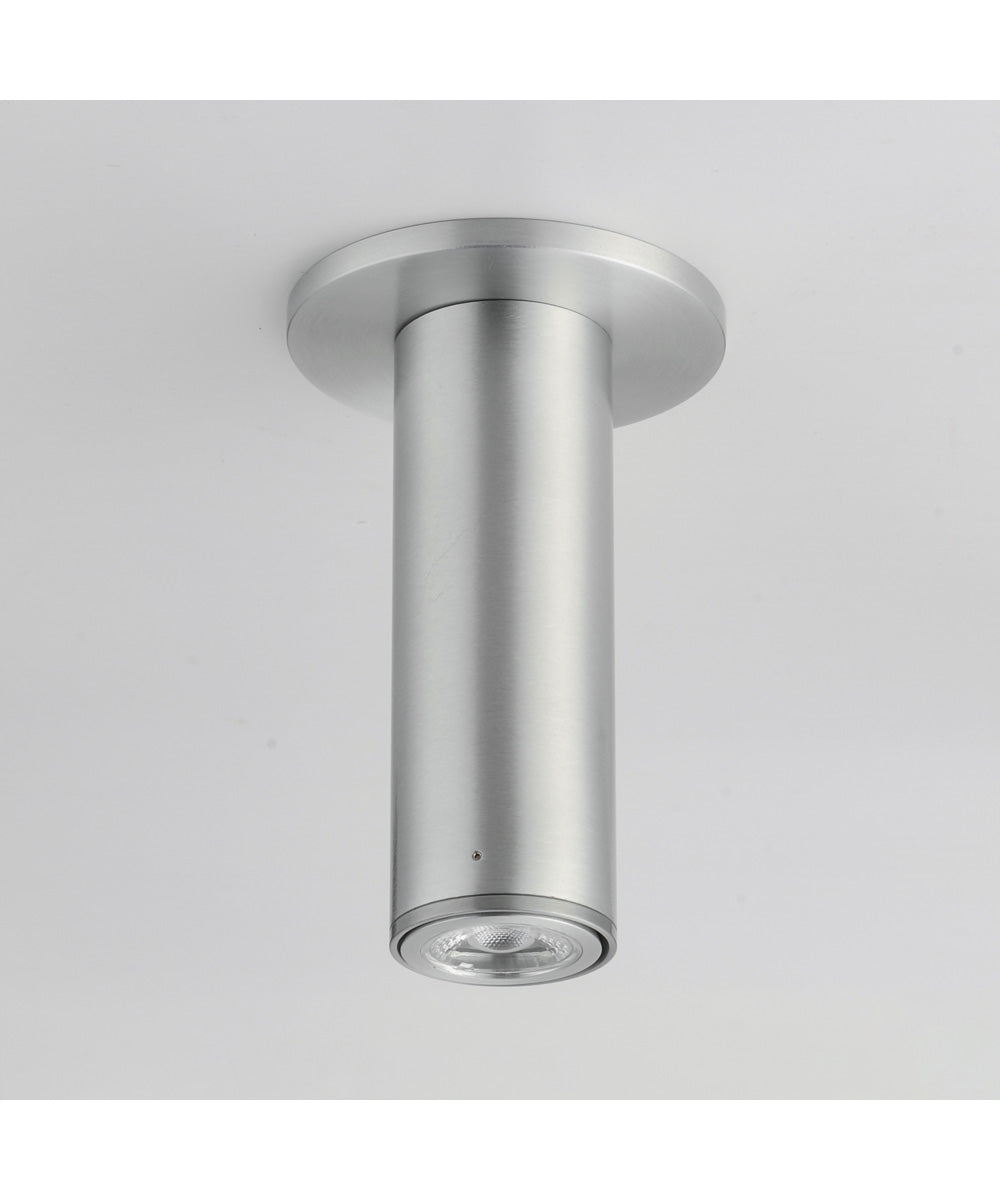 Fulcrum 7.5 inch LED Surface Mount Brushed Aluminum