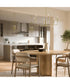 Reines 6-Light Large Chandelier Brushed Gold