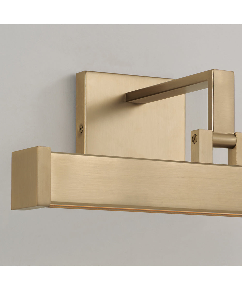 Cortland 1-Light Sconce Matte Brass