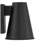 Yardley 1-Light Outdoor Wall-Lantern Black