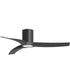 Drifter 52 inch Outdoor Hugger Fan w LED Black