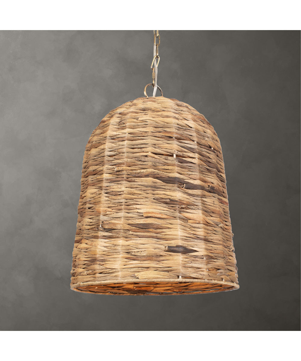 Rotorua 1 Light Sea Grass Pendant