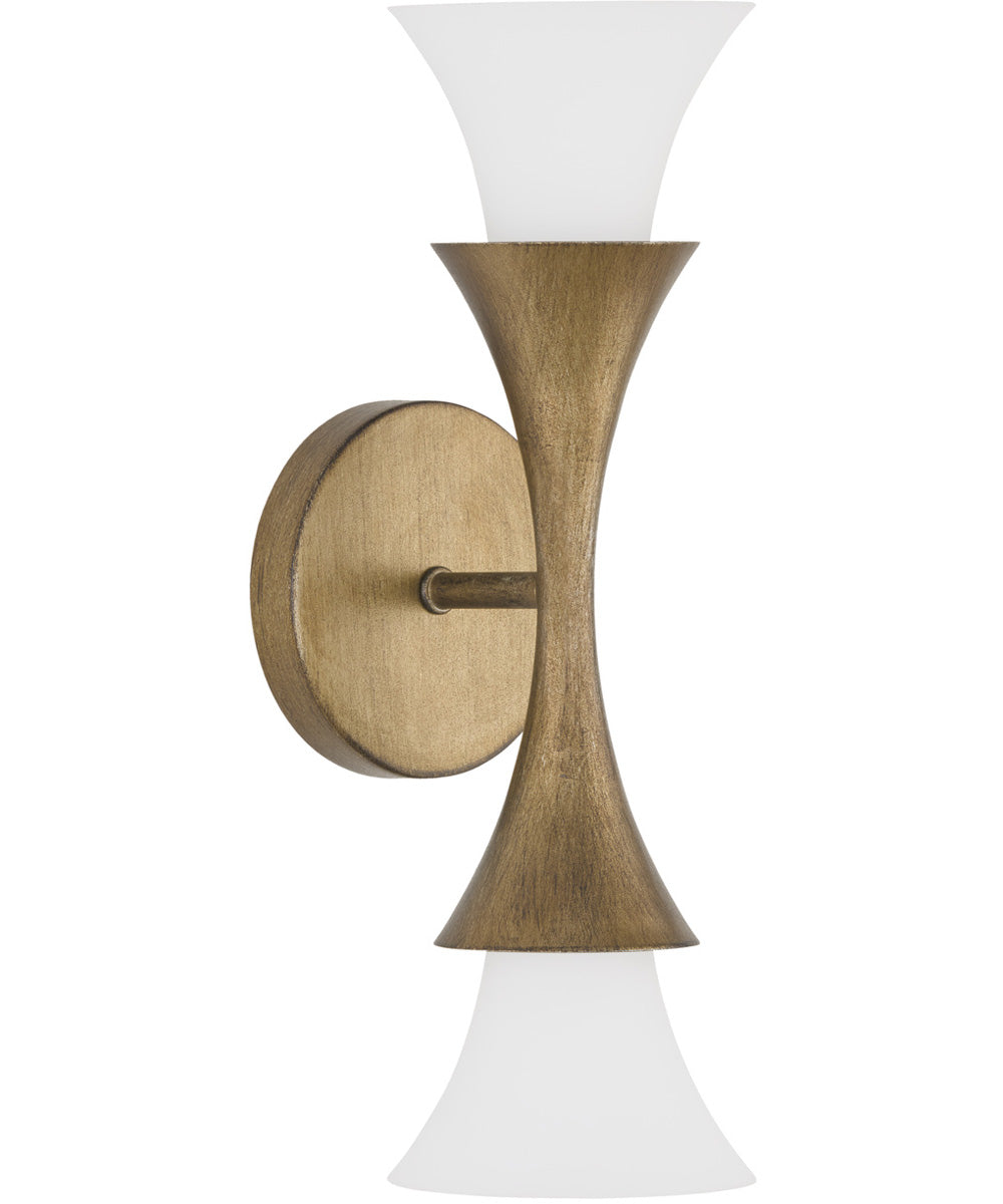 Nola 2-Light Sconce Mystic Luster