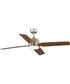 Shaffer II 56 in. 4-Blade Ceiling Fan with Integrated LED Lamped Light Natural Jute Accents Antique Nickel