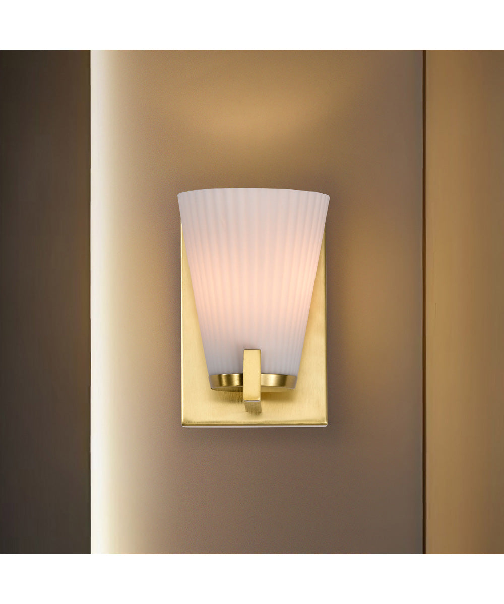 Royale 1-Light Vanity & Wall Burnished Brass