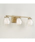 Joss 3-Light Vanity Aged Brass