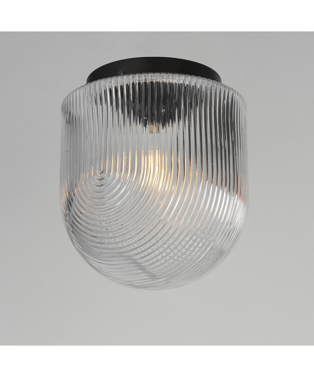 Dune 9 inch Flush Mount Black