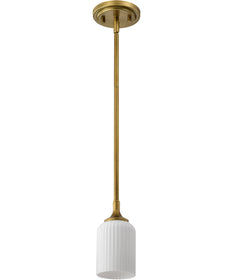 Solara 1-Light Pendant Natural Brass