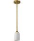 Solara 1-Light Pendant Natural Brass
