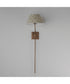 Dunbridge 1-Light Wall Sconce Weathered Brass