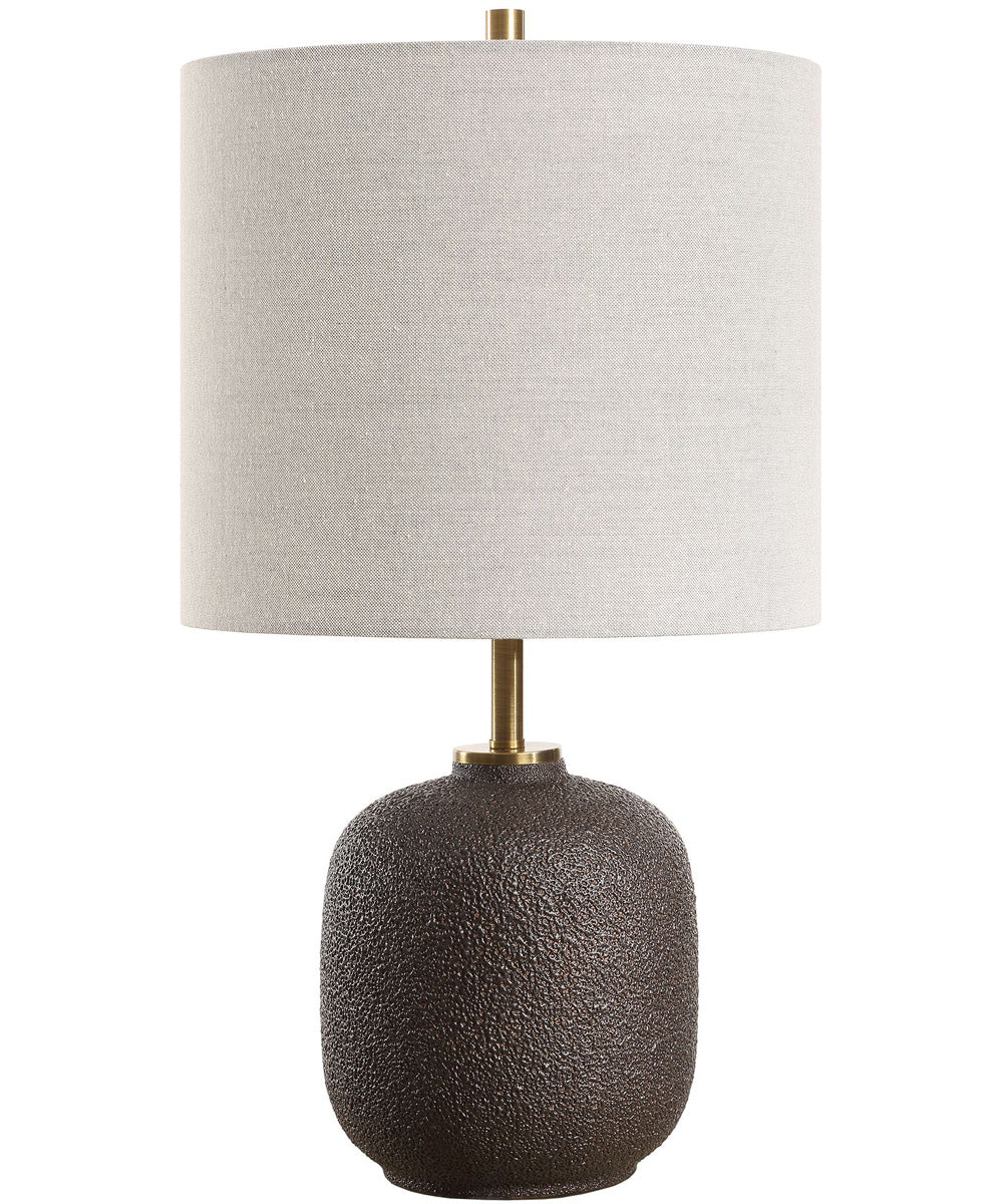 Blacktop Textured Buffet Lamp