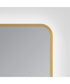 Aero Mirror Brushed Brass