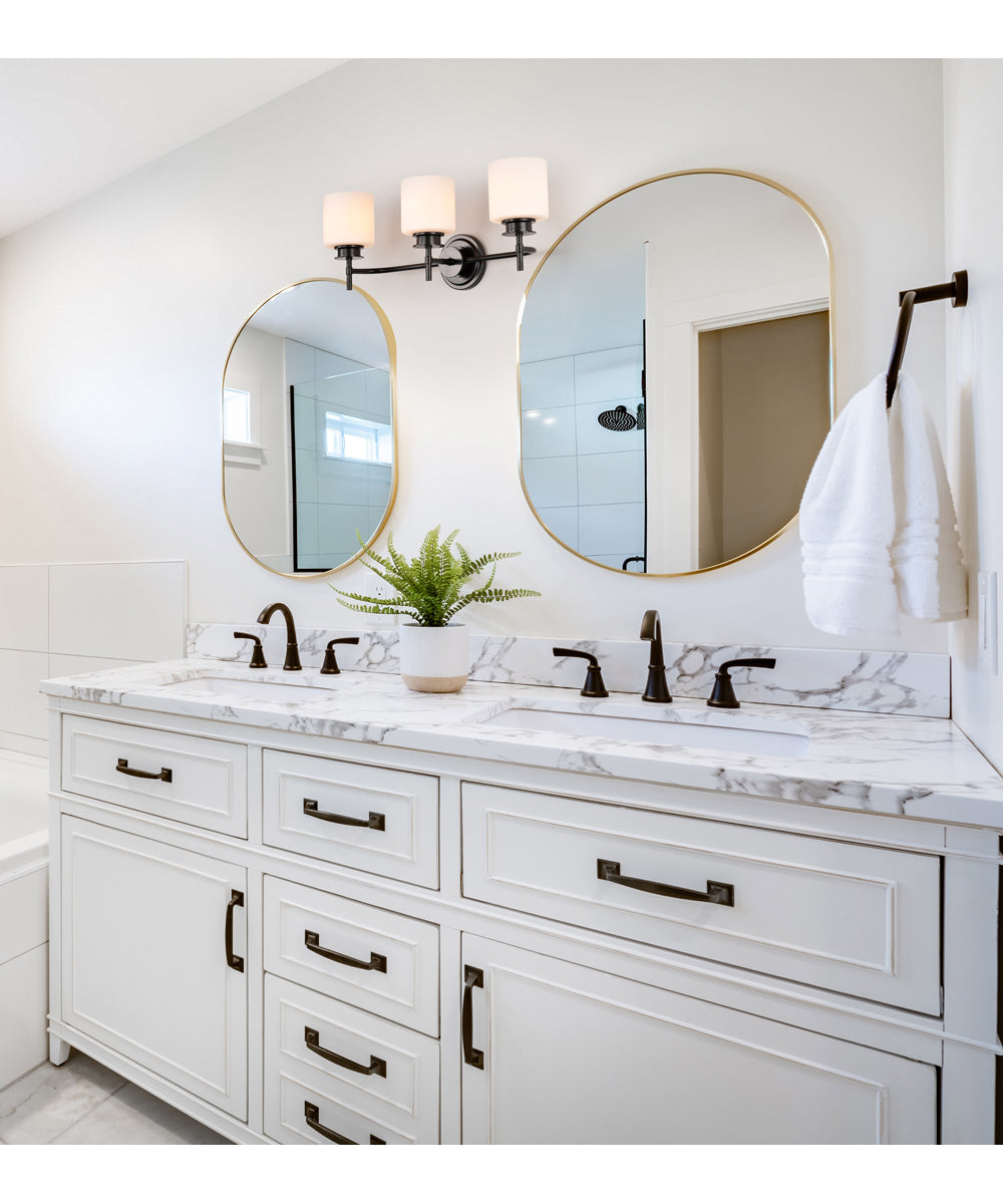 Warren 3-Light Vanity & Wall Gun Metal