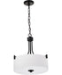 Liam 3-Light Pendant Matte Black
