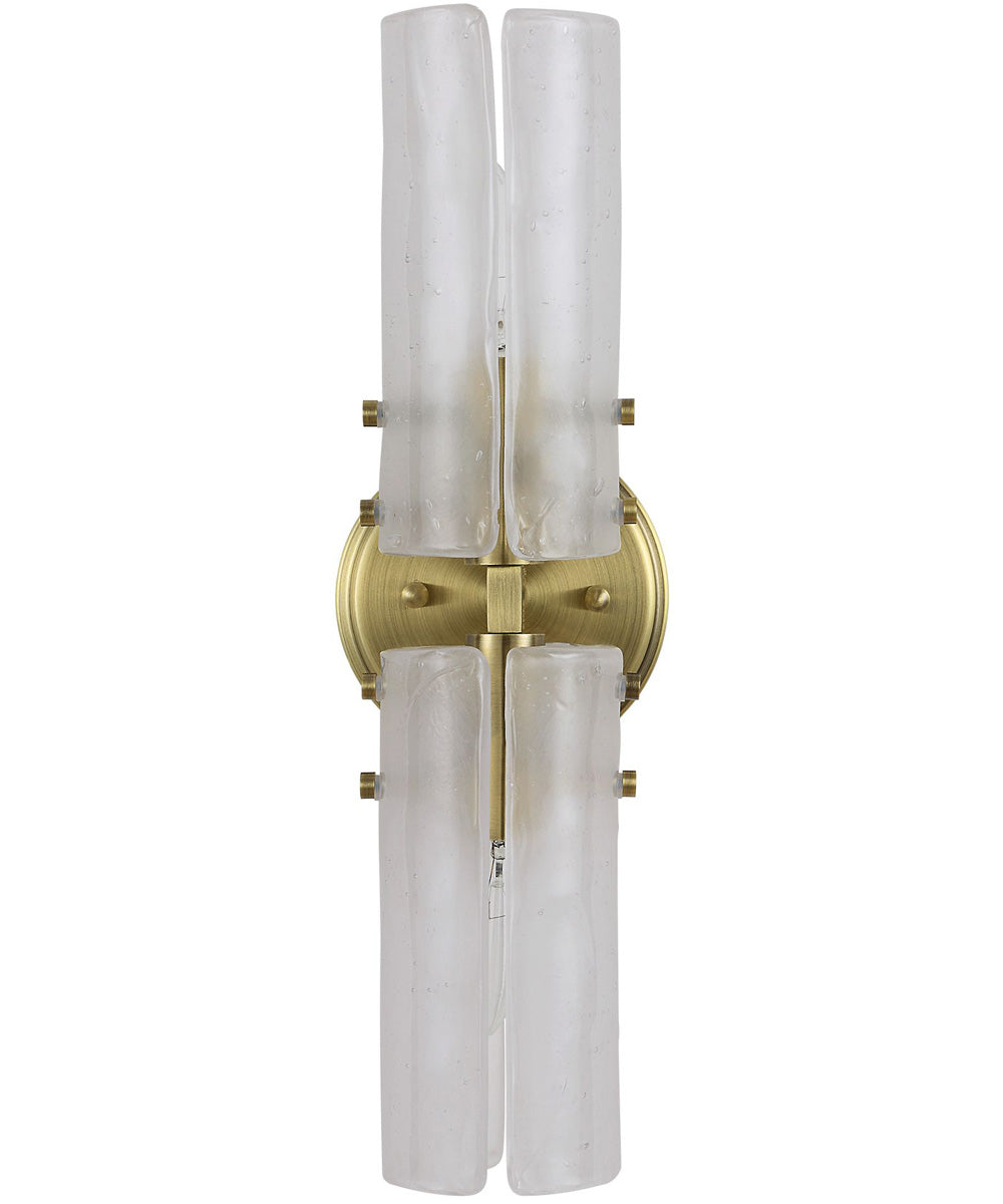 Mistie 2 Light Glass Sconce