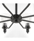 Lawton 8-light Chandelier Matte Black