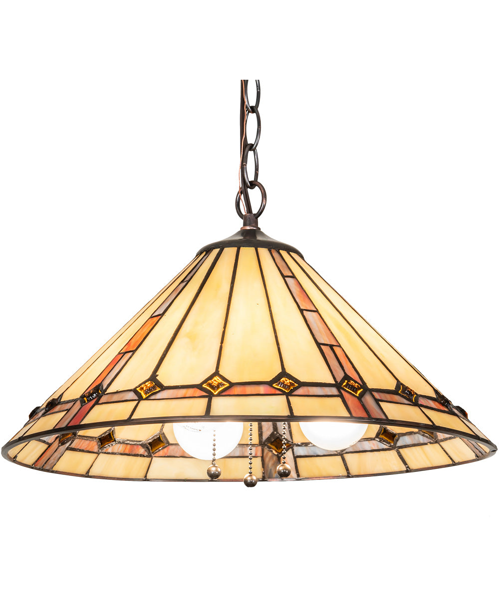16" Wide Belvidere Pendant