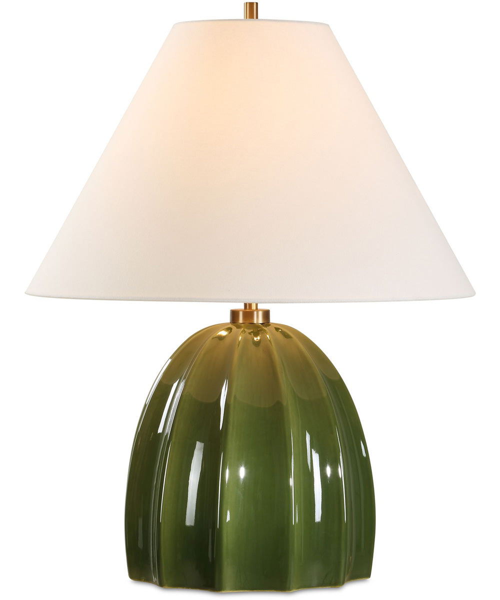Renna Moss Green Table Lamp