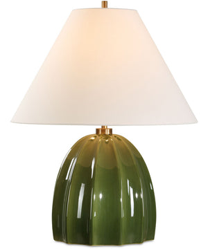 Renna Moss Green Table Lamp