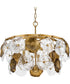 Loretta 6-Light Transitional Chandelier Gold Ombre