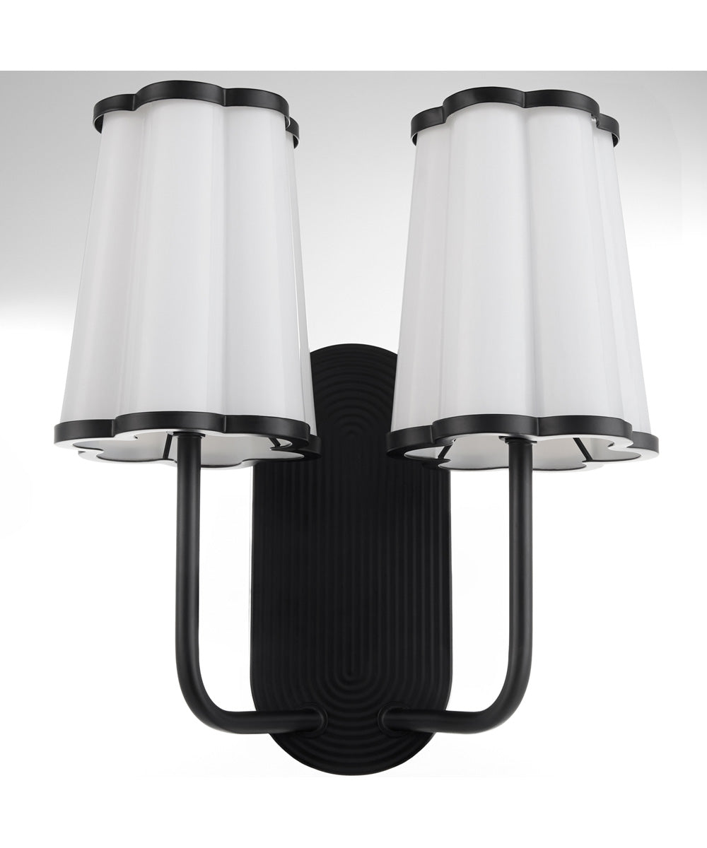 Belinder Wall Mount Light Fixture Matte Black