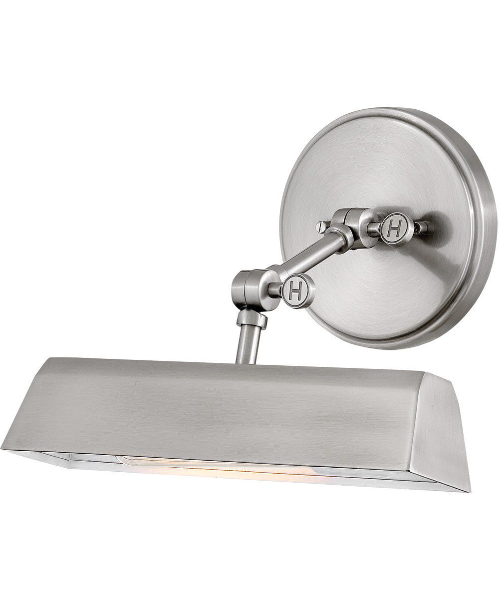 Arti 1-Light Small Adjustable Accent Light in Polished Antique Nickel