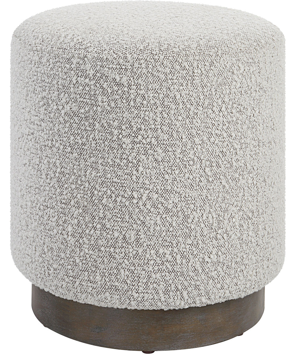 Avila Light Gray Ottoman