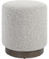 Avila Light Gray Ottoman