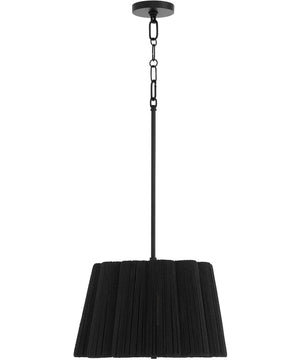Anton 3-light Pendant Matte Black