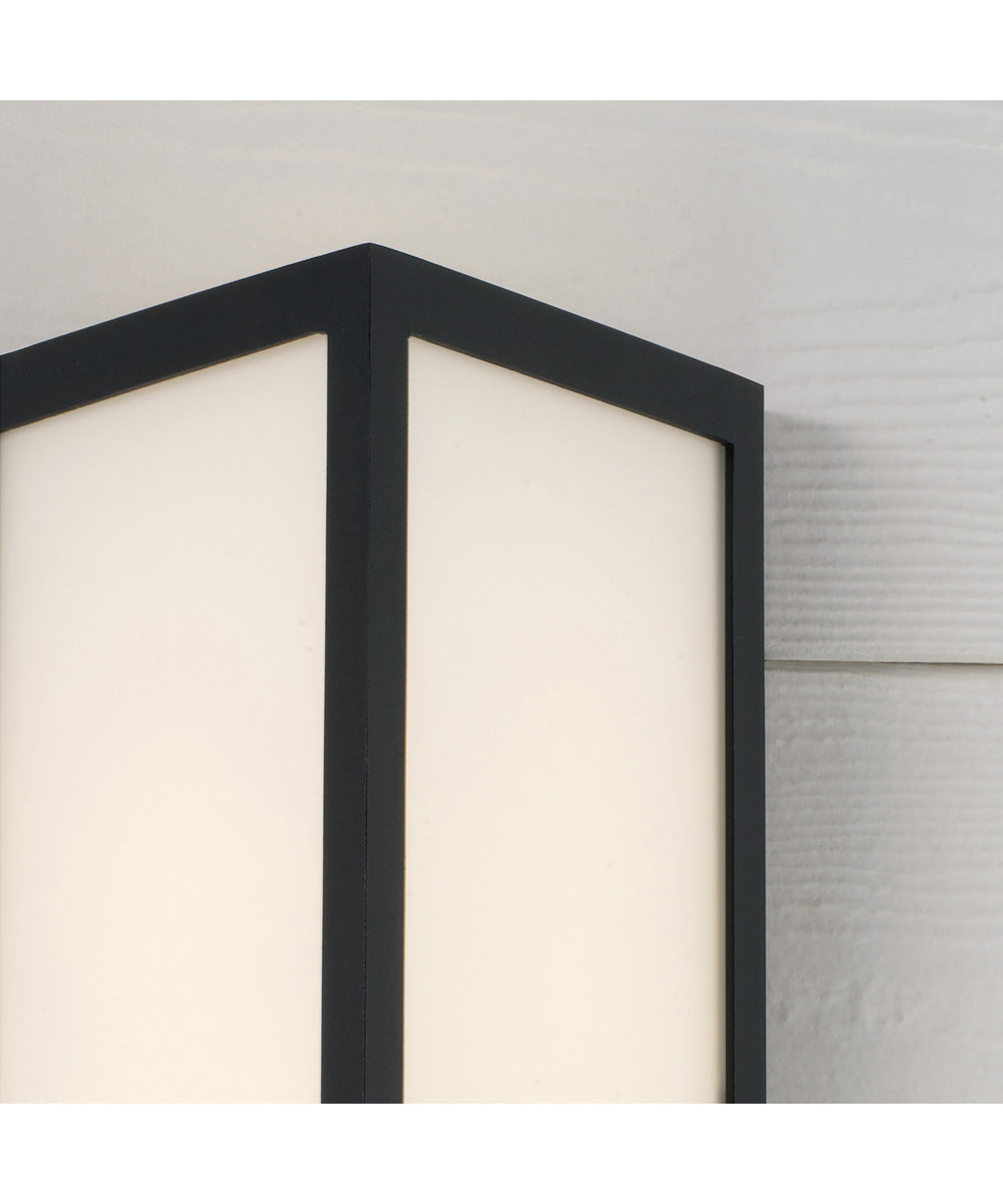 Irvin 2-Light Outdoor Wall-Lantern Black