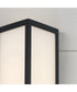 Irvin 2-Light Outdoor Wall-Lantern Black